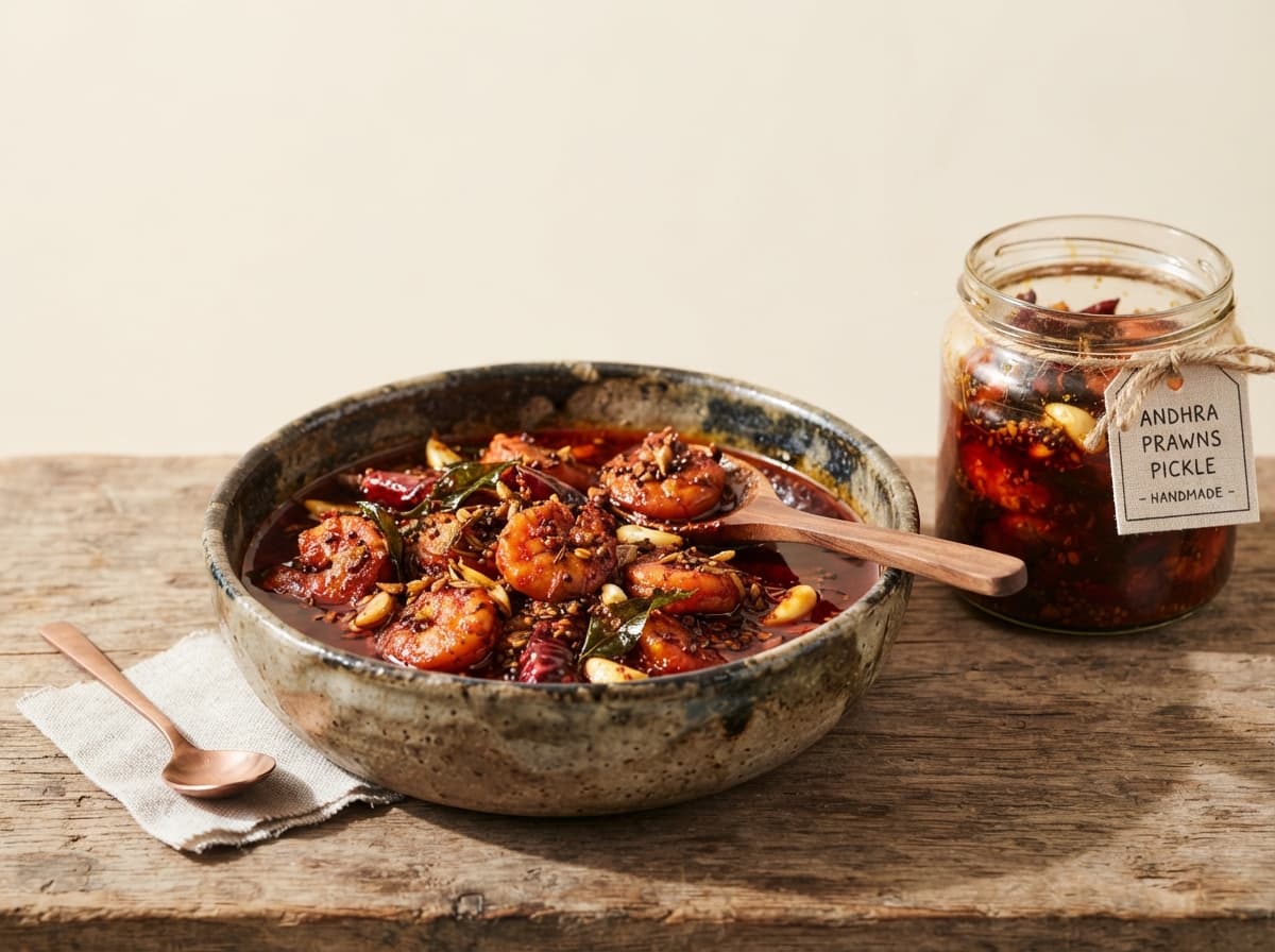Andhra Prawns Pickle (Handmade)